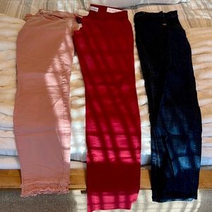 Loft Modern Skinny -Women’s Size 4 3 pairs